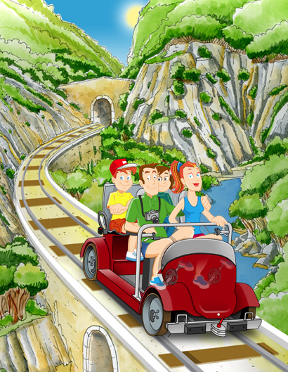 Velorail accueil